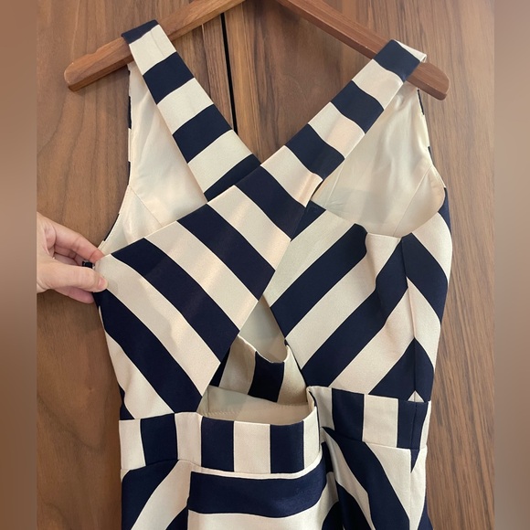 Adelyn Rae Striped Nautical Dress Size Small - Picture 3 of 4